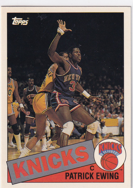 1993 TOPPS ARCHIVES #64 PATRICK EWING- NEW YORK KNICKS