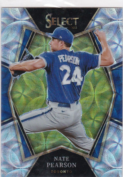 2022 Panini Select Scope Prizm #174 Nate Pearson Toronto Blue Jays