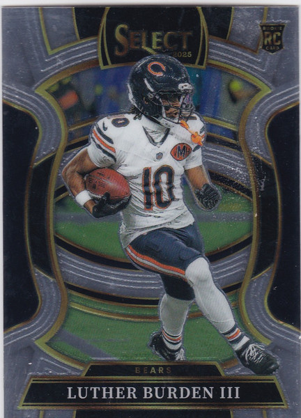 2025 Panini Select #72 Luther Burden III RC Chicago Bears