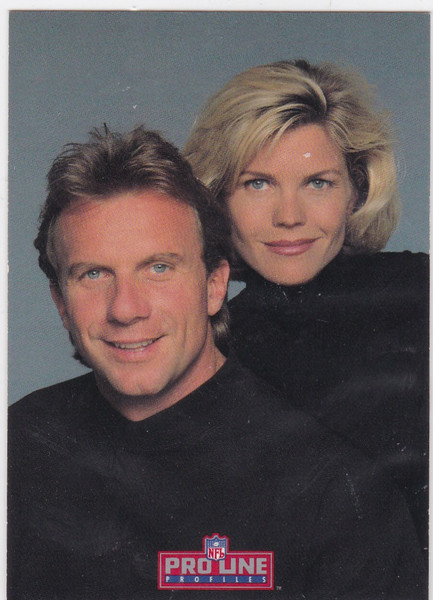 1993 Pro Line Profiles #566 Joe Montana #8 of 9 Kansas City Chiefs