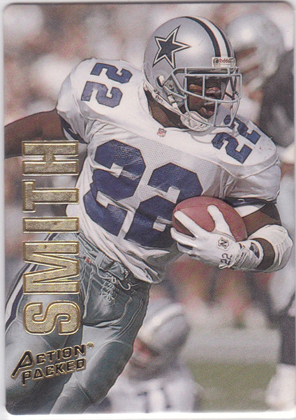 1993 Action Packed #13 Emmitt Smith Dallas Cowboys