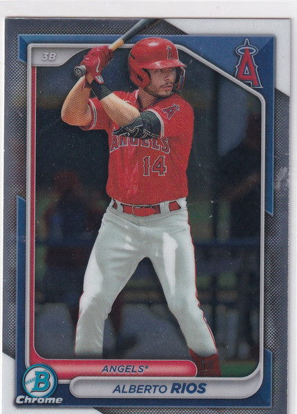 2024 BOWMAN CHROME #BCP-98 ALBERTO RIOS- ANGELS