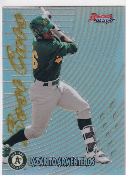 2017 BOWMANS BEST #97BC-LA LAZARITO ARMENTEROS- OAKLAND ATHLETICS