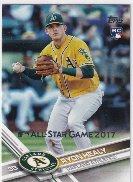 2017 TOPPS SERIES ONE #53 RYON HEALY ALL STAR GAME- OAKLAND ATHELTICS