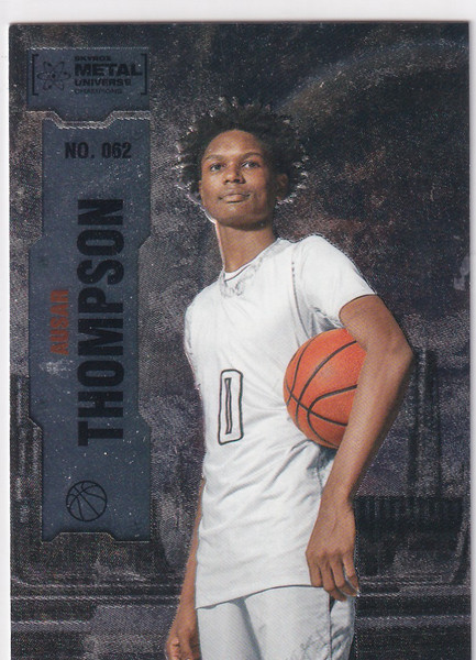 2022 SKYBOX METAL #62 AUSAR THOMPSON- DETROIT PISTONS