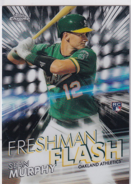 2020 TOPPS CHROME #FF-11 SEAN MURPHY FRESHMAN FLASH- OAKLAND ATHELTICS