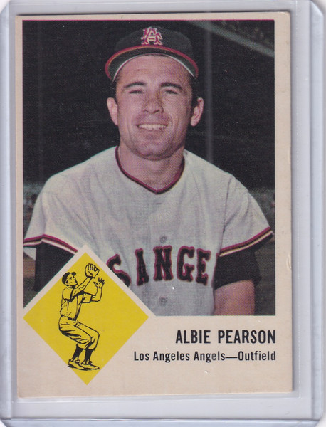 1963 Fleer #19 Albie Pearson - Los Angeles Angels