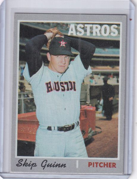 1970 Topps Baseball #316 Skip Guinn - Houston Astros