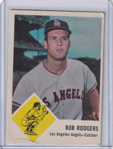 1963 Fleer #20 Bob Rodgers - Los Angeles Angels