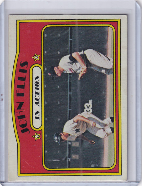 1972 Topps Baseball #48 John Ellis IA - New York Yankees