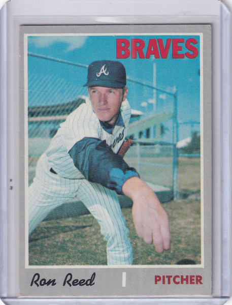1970 Topps Baseball #546 Ron Reed - Atlanta Braves
