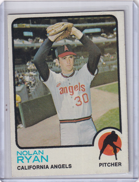 1973 Topps Baseball #220 Nolan Ryan - California Angels