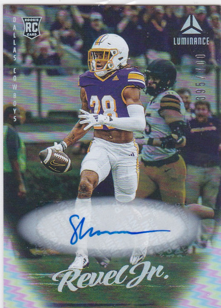 2025 Panini Luminance #161 Shavon Revel Jr RC AUTO 395/700