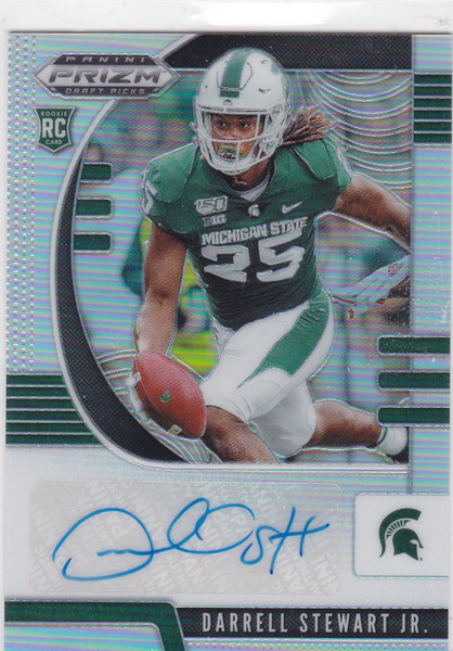 2020 Panini Prizm Draft Picks #249 Darrell Stewart Jr RC AUTO Michigan State