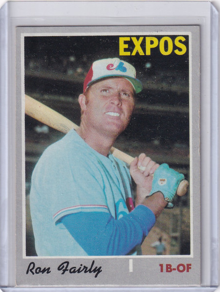 1970 Topps Baseball #690 Ron Fairly - Montreal Expos