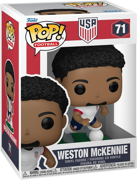 Funko POP: Football World Cup USA 2026 Weston McKennie #71