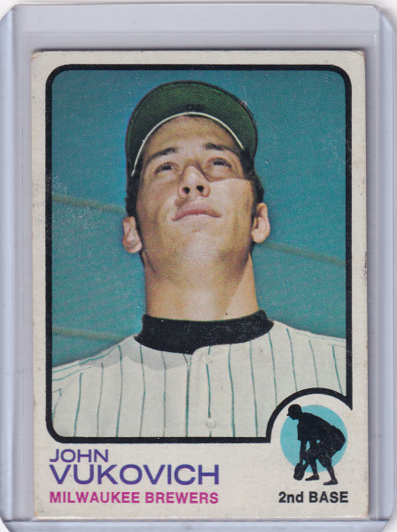 1973 Topps Baseball #451 John Vukovich - Milwaukee Brewers RC