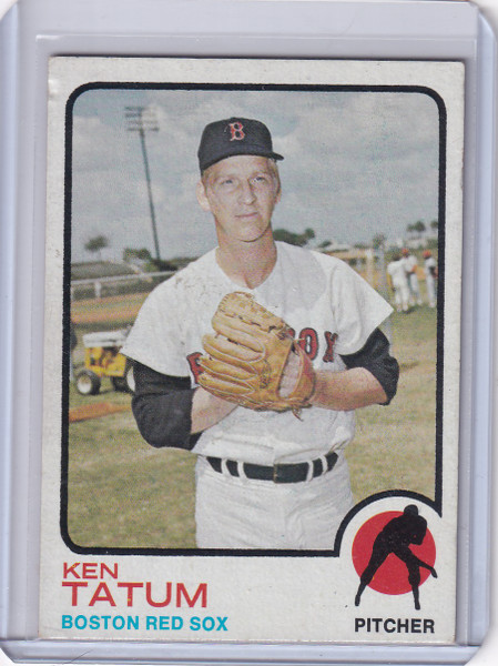 1973 Topps Baseball #463 Ken Tatum - Boston Red Sox