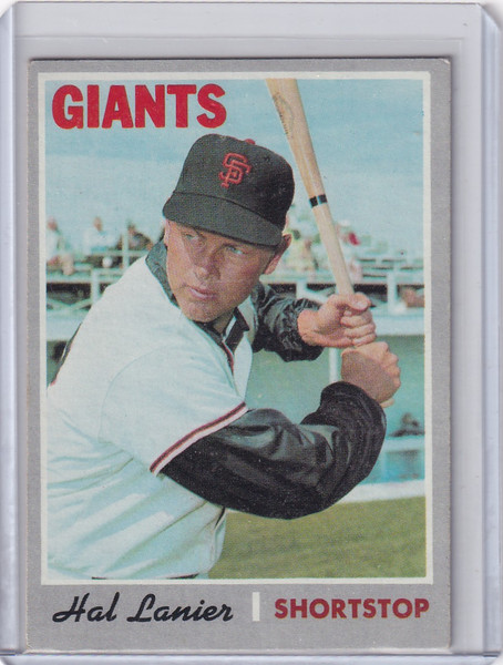 1970 Topps Baseball #583 Hal Lanier - San Francisco Giants
