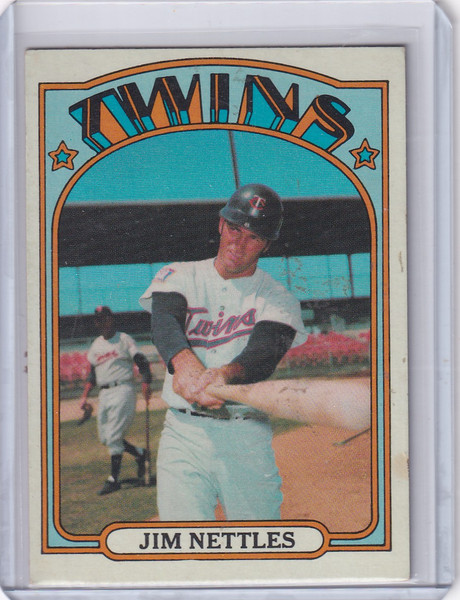 1972 Topps Baseball #131 Jim Nettles - Minnesota Twins