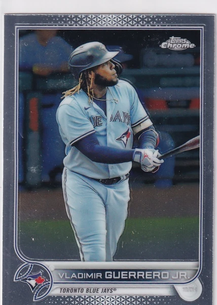 2022 TOPPS CHROME #81 VLADIMIR GUERRERO JR- TORONTO BLUE JAYS