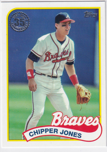 2024 TOPPS #89B-76 CHIPPER JONES- ATLANTA BRAVES
