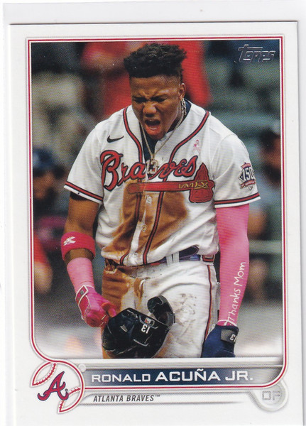 2022 TOPPS SERIES ONE #200 RONALD ACUNA JR- ATLANTA BRAVES