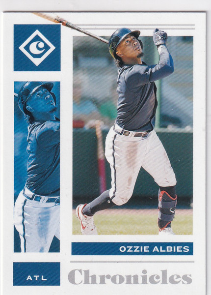 2021 LEGACY #28 OZZIE ALBIES- ATLANTA BRAVES