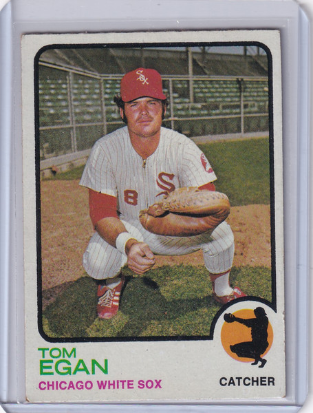 1973 Topps Baseball #648 Tom Egan - Chicago White Sox