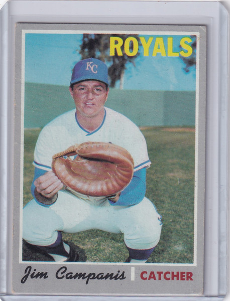 1970 Topps Baseball #671 Jim Campanis - Kansas City Royals