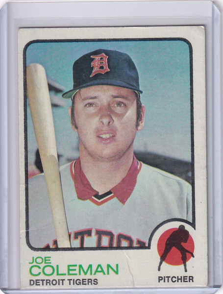 1973 Topps Baseball #120 Joe Coleman - Detroit Tigers