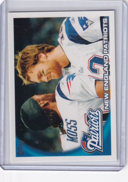 2010 Topps Football #347 New England Patriots - Patriots