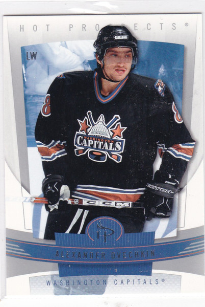 2006-07 Fleer #98 Hot Prospects Alexnder Ovechkin Washington Capitals