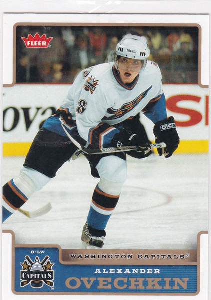 2006-07 Fleer #195 Alexander Ovechkin Washington Capitals