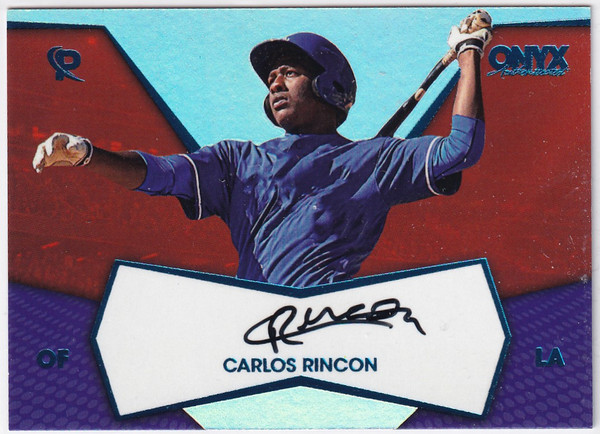 2017 ONYX #CR-PE17 CARLOS RINCON AUTO- CHICAGO CUBS
