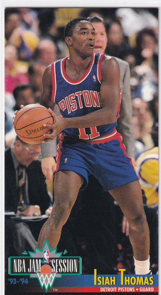 1993 FLEER #66 ISIAH THOMAS JAM SESSION TALL- DETROIT PISTONS