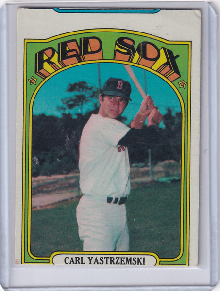 1972 Topps Baseball #37 Carl Yastrzemski - Boston Red Sox