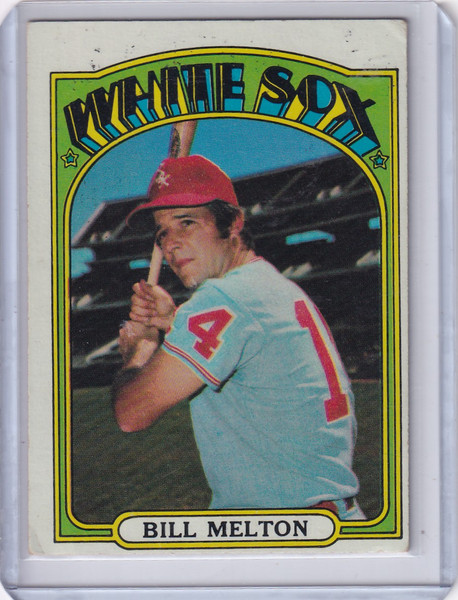 1972 Topps Baseball #183 Bill Melton - Chicago White Sox