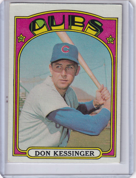 1972 Topps Baseball #145 Don Kessinger - Chicago Cubs
