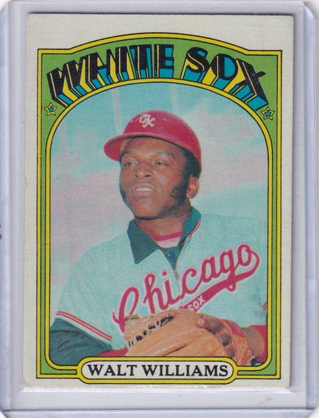 1972 Topps Baseball #15 Walt Williams - Chicago White Sox