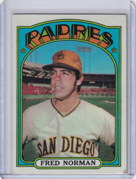 1972 Topps Baseball #194 Fred Norman - San Diego Padres