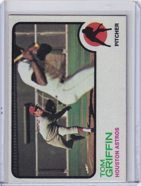 1973 Topps Baseball #468 Tom Griffin - Houston Astros