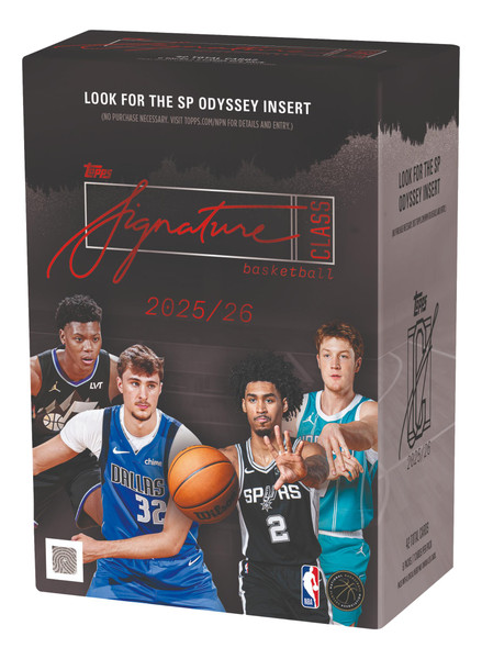 2025-26 Topps NBA Signature Class Basketball Blaster Box