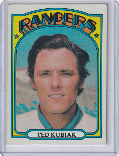 1972 Topps Baseball #23 Ted Kubiak - Texas Rangers