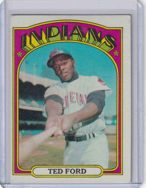 1972 Topps Baseball #24 Ted Ford - Cleveland Indians