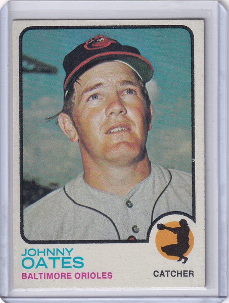1973 Topps Baseball #9 Johnny Oates - Baltimore Orioles