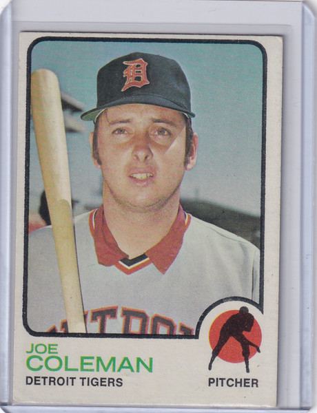1973 Topps Baseball #120 Joe Coleman - Detroit Tigers