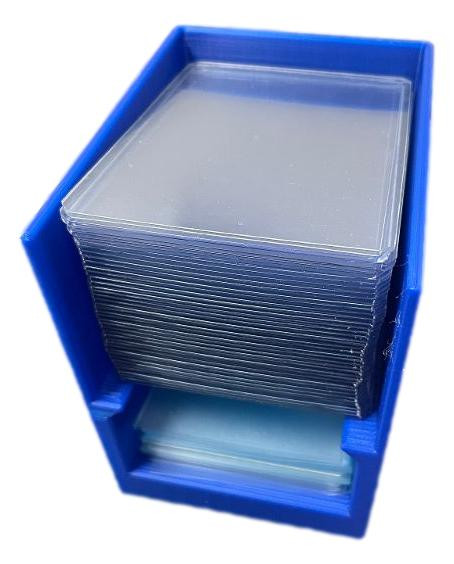 Break Buddy - Blue - Toploader & Penny Sleeve holder