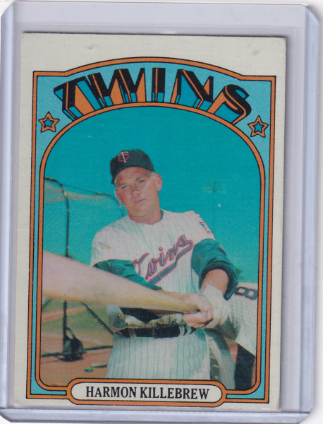 1972 Topps Baseball #51 Harmon Killebrew - Minnesota Twins