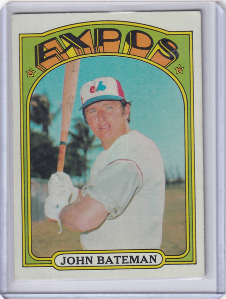 1972 Topps Baseball #5 John Bateman - Montreal Expos